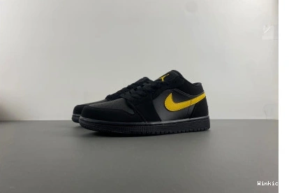 1  Air 553558-071 'Black Low Gold' University Jordan 0708